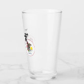 Illinois-Flagge Radfahren Glas (Links)