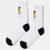 Illinois-Flagge Socken (Linkes Detail)