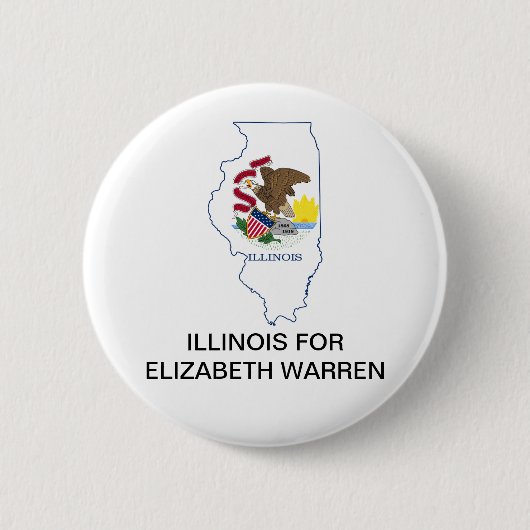 ILLINOIS für Knopf ELIZABETH WAREN 2020 Button (Vorderseite)