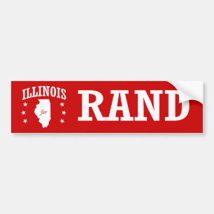 ILLINOIS FÜR RAND PAUL AUTOAUFKLEBER