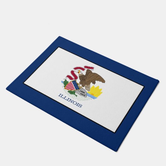 Illinois Fußmatte (Schrägansicht)