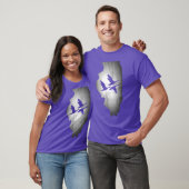 Illinois-Gänse-Jagd-Pullover Oversized T-Shirt (Unisex)