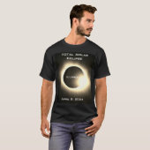 ILLINOIS Gesamte Sonnenfinsternis 8. April 2024 T-Shirt (Vorne ganz)