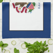 Illinois Handtuch (Gefaltet)