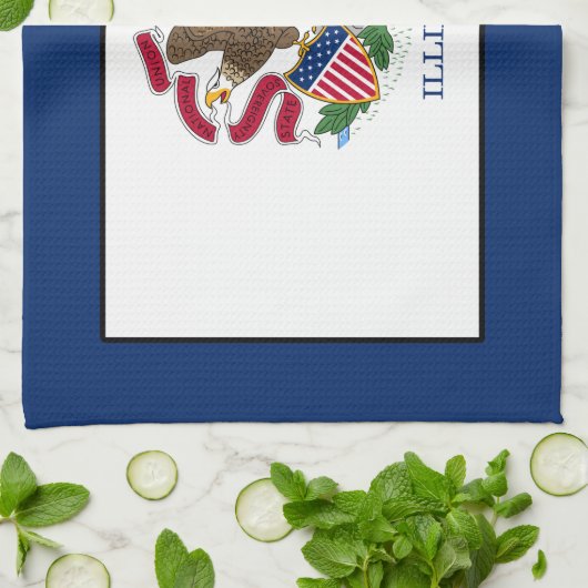 Illinois Handtuch (Gefaltet)
