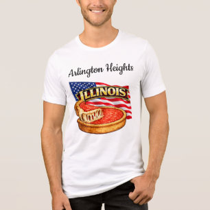 Illinois Herren Bella+Canvas Tri-Blend Shirt