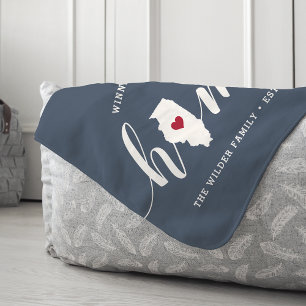 Illinois Home State Personalized Sherpadecke