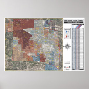 Illinois House District - 2008 General Poster