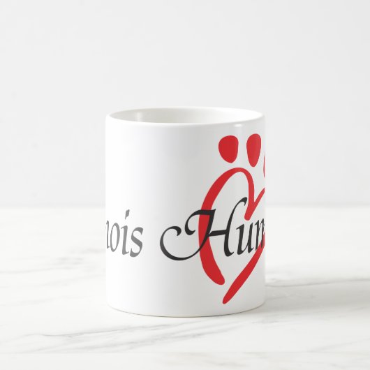 Illinois-Humane-Tasse Kaffeetasse (Mittel)