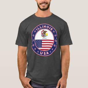 Illinois, Illinois, t-shirt, T-Shirt