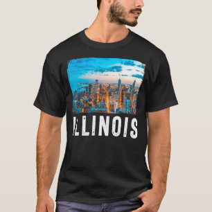 Illinois Illinois Touris Illinois Vacation T-Shirt