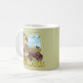 Illinois Kaffeetasse (Vorderseite Links)