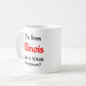Illinois-Kaffeetasse Kaffeetasse (Vorderseite Links)