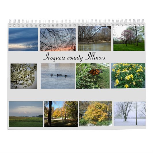 Illinois Kalender (Rückseite)