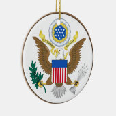 Illinois Keramik Weihnachtsschmuck (Rechts)