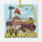 Illinois Keramikornament (Vorderseite)
