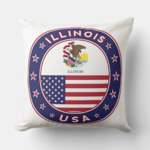 Illinois Kissen