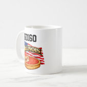 Illinois-Klassiker-Tasse Kaffeetasse (Vorderseite Links)