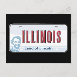 Illinois Land Lincoln Postcard Postkarte