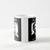 Illinois-Land von Lincoln Kaffeetasse (Mittel)