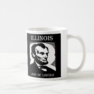 Illinois-Land von Lincoln Kaffeetasse