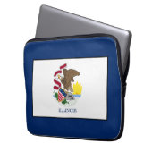 Illinois Laptopschutzhülle (Vorderseite Links)