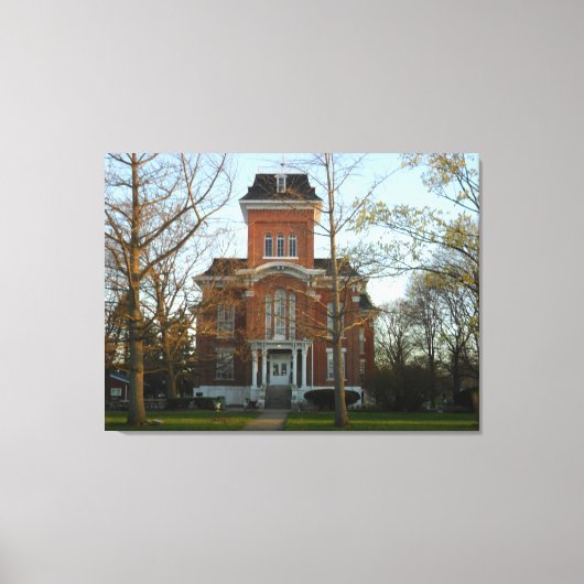 Illinois lebt leinwanddruck (Vorderseite)