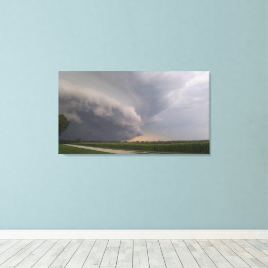 Illinois lebt leinwanddruck (Insitu (Holzboden))