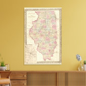 Illinois Leinwanddruck (Insitu (Wohnzimmer))