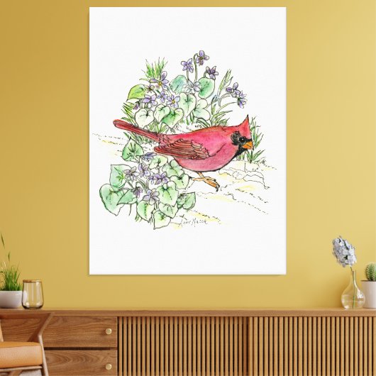 Illinois Leinwanddruck (Insitu (Wohnzimmer))