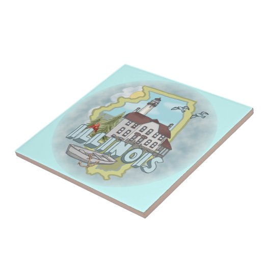 Illinois Lighthouse Fliesen (Seite)