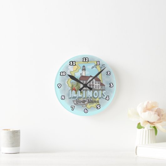 Illinois Lighthouse Uhr (Zuhause)