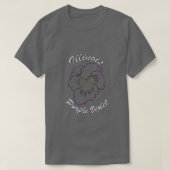 Illinois Lila Violet TShirt (Design vorne)