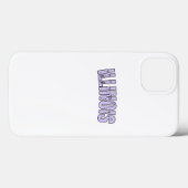 Illinois-Linie lila Case-Mate iPhone Hülle (Rückseite (Horizontal))