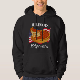 Illinois Men's Dark Pullover Hoodie