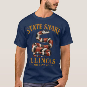 Illinois-Milchschlange State Pride T-Shirt