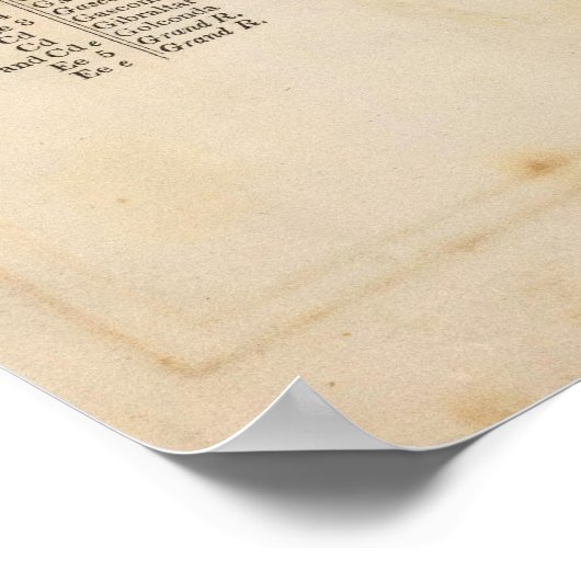 Illinois, Missouri Poster (Ecke)