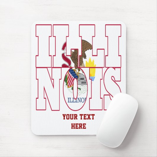 Illinois Mousepad (Mit Mouse)