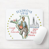 Illinois Mousepad (Mit Mouse)