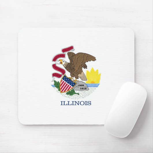 Illinois Mousepad (Mit Mouse)