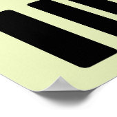 Illinois Nationalpark Infografik Karte Poster (Ecke)