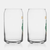 Illinois Nickname Word Art Dosenglas (Vorderseite)