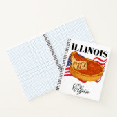 Illinois Notebook Notizblock (Innenseite)