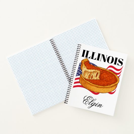Illinois Notebook Notizblock (Innenseite)