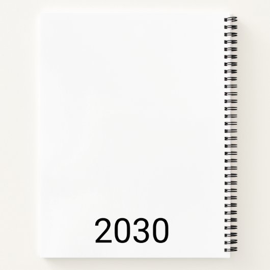 Illinois Notebook Notizblock (Rückseite)