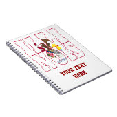 Illinois Notizblock (Rechte Seite)