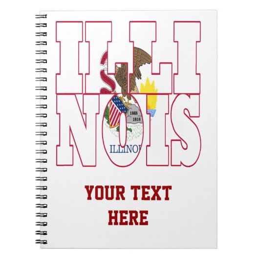 Illinois Notizblock (Vorderseite)