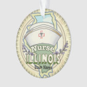 Illinois Nurse Ornament (Vorderseite)
