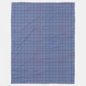 Illinois offiziell Staat tartan Fleecedecke (Vorderseite)