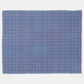Illinois offiziell Staat tartan Fleecedecke (Vorderseite (Horizontal))